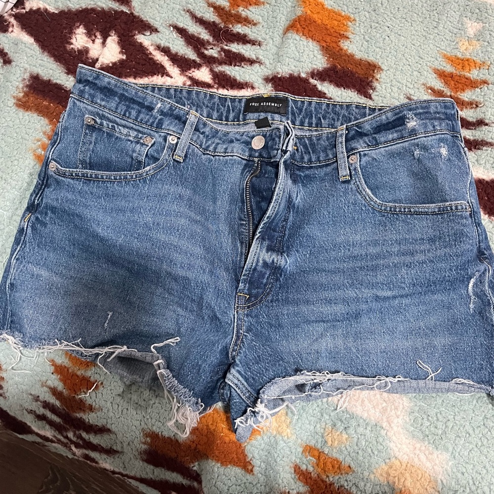 Free Assembly Jean Shorts